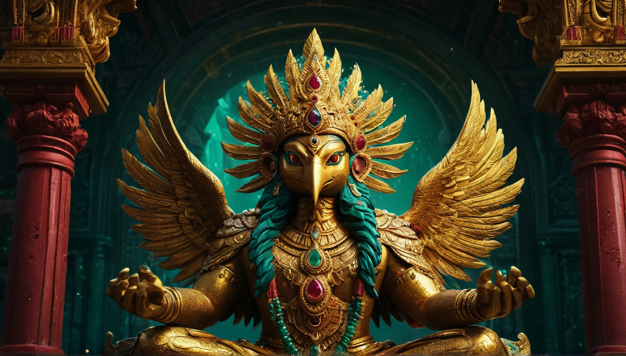 迦羅寶石3 Fortune Gems 3 印度 Garuda 神殿寶石主題老虎機手遊 主題示意圖